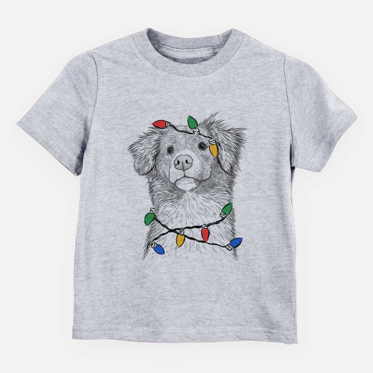 Christmas Lights Vixen the Nova Scotia Duck Tolling Retriever - Kids/Youth/Toddler Shirt