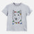 Christmas Lights Vox the Siberian Husky - Kids/Youth/Toddler Shirt