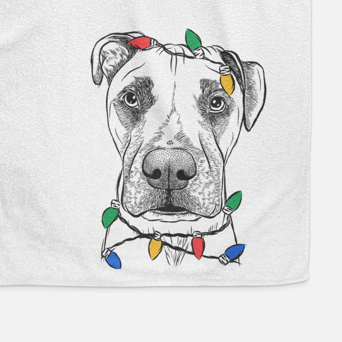 Waylon the Boxane Decorative Hand Towel