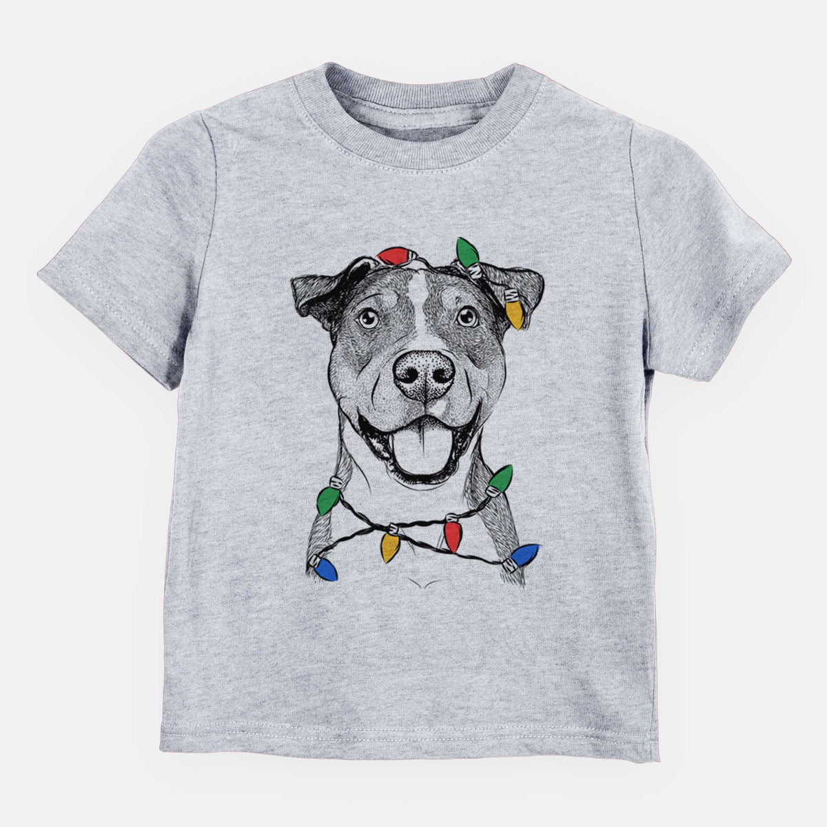 Christmas Lights Wendy the Mixed Breed - Kids/Youth/Toddler Shirt