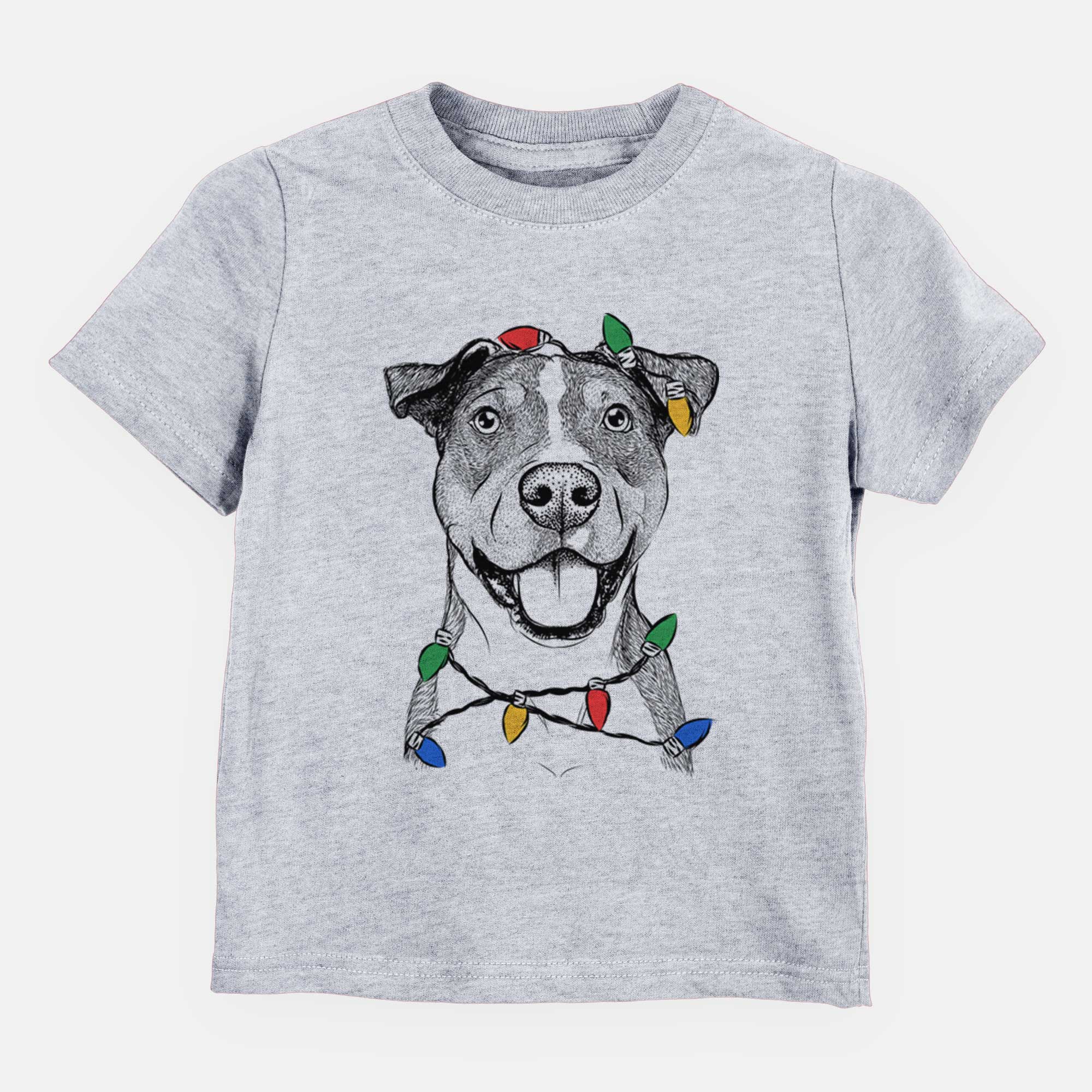 Christmas Lights Wendy the Mixed Breed - Kids/Youth/Toddler Shirt