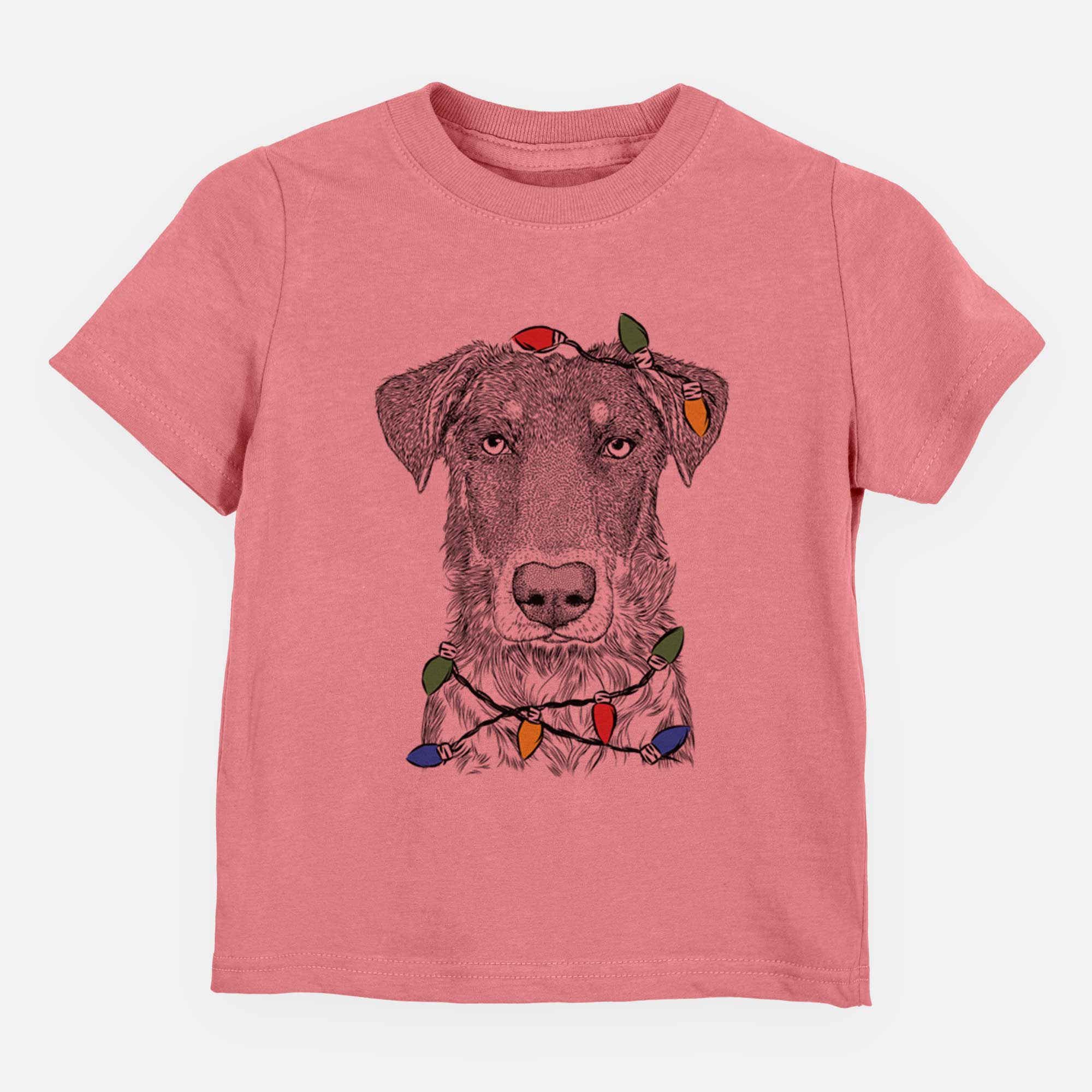 Christmas Lights Wesson the Beauceron - Kids/Youth/Toddler Shirt