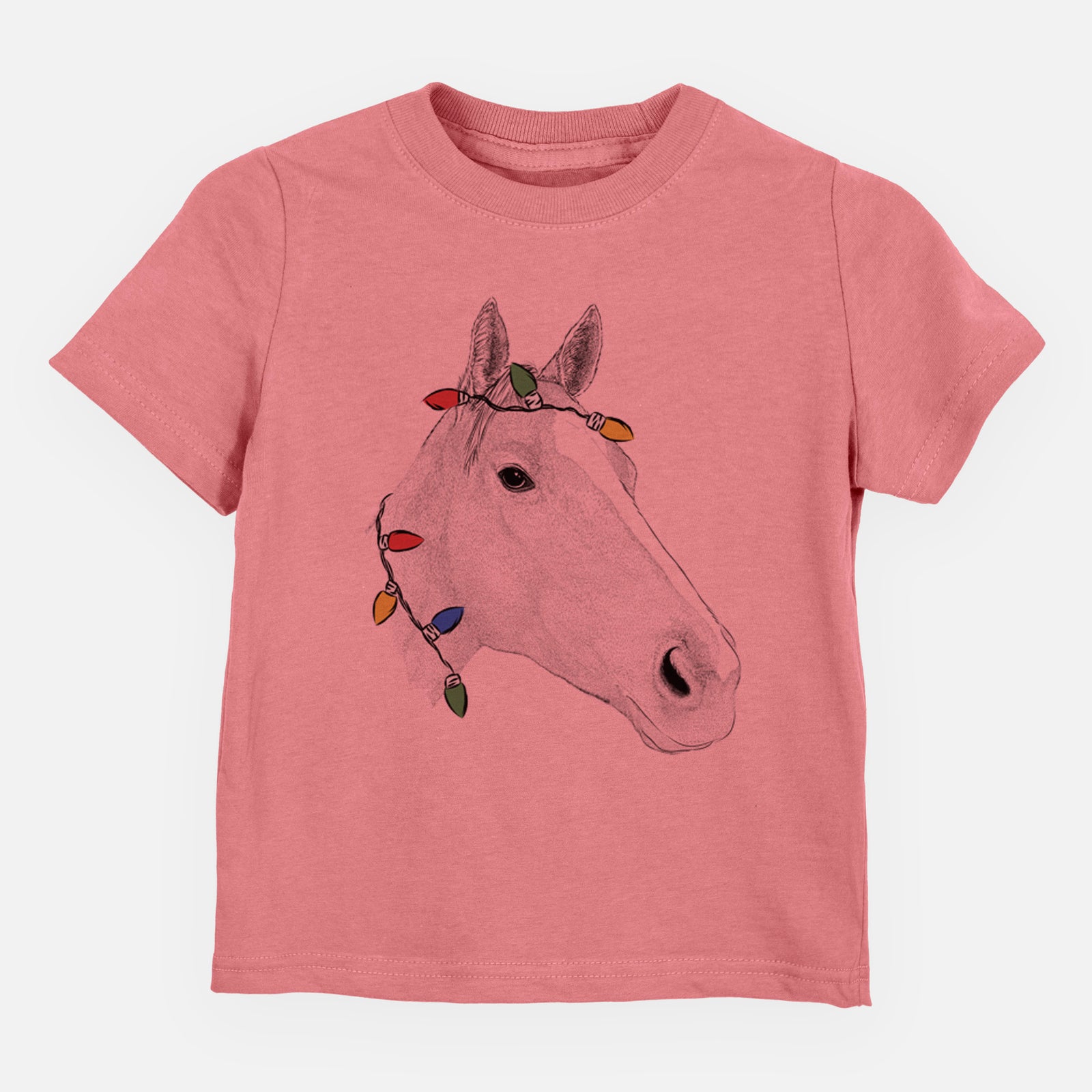 Christmas Lights Westley the Horse - Kids/Youth/Toddler Shirt