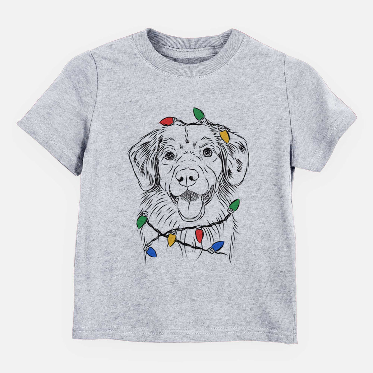 Christmas Lights Weston the Nova Scotia Duck Tolling Retriever - Kids/Youth/Toddler Shirt