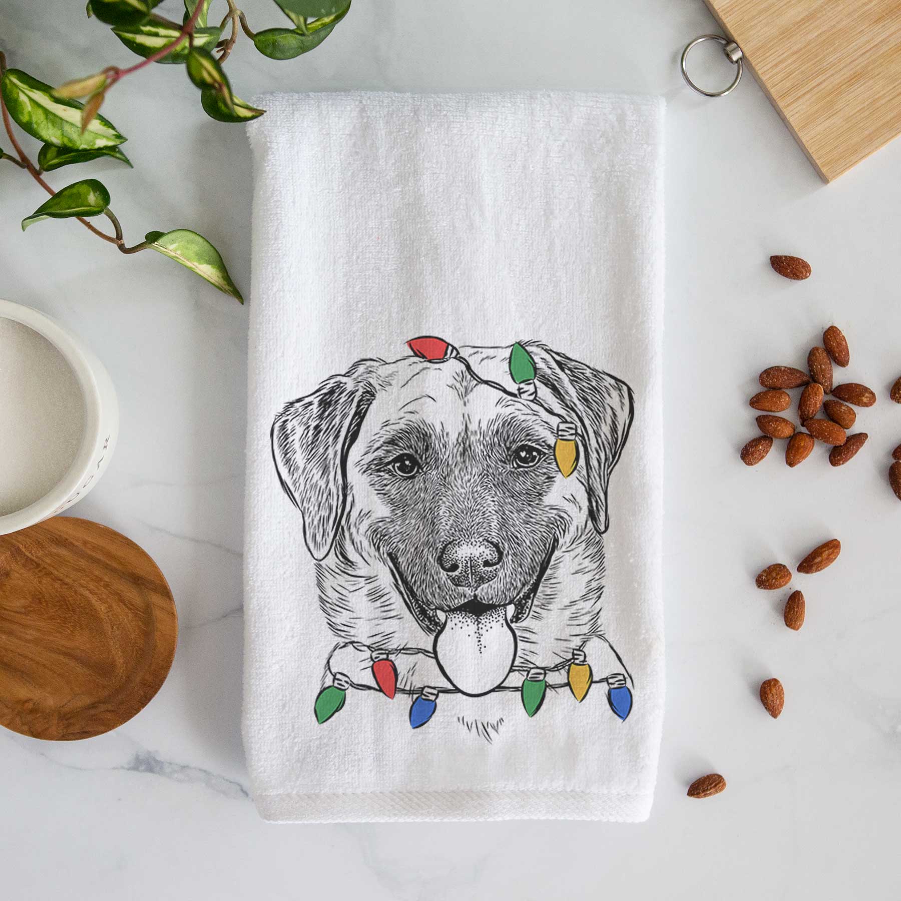 Willow the Anatolian Shepherd Decorative Hand Towel