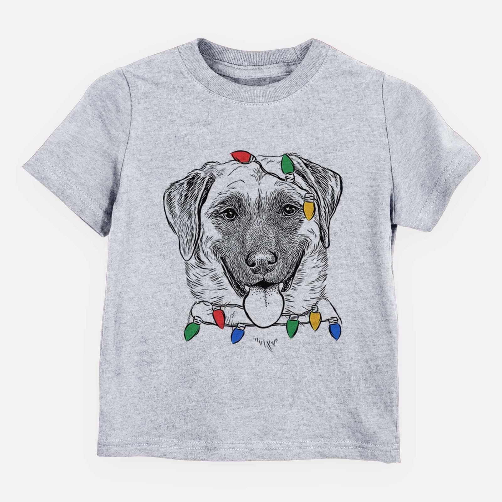 Christmas Lights Willow the Anatolian Shepherd - Kids/Youth/Toddler Shirt