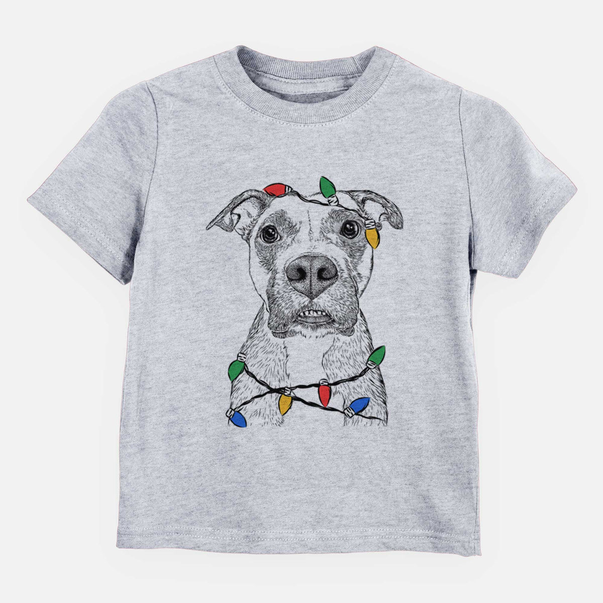 Christmas Lights Xena the Mixed Breed - Kids/Youth/Toddler Shirt