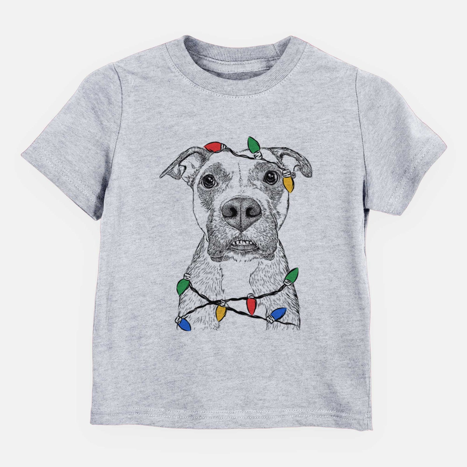 Christmas Lights Xena the Mixed Breed - Kids/Youth/Toddler Shirt