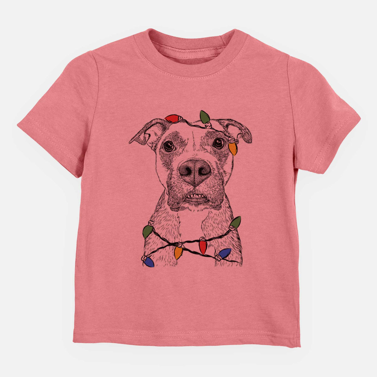 Christmas Lights Xena the Mixed Breed - Kids/Youth/Toddler Shirt
