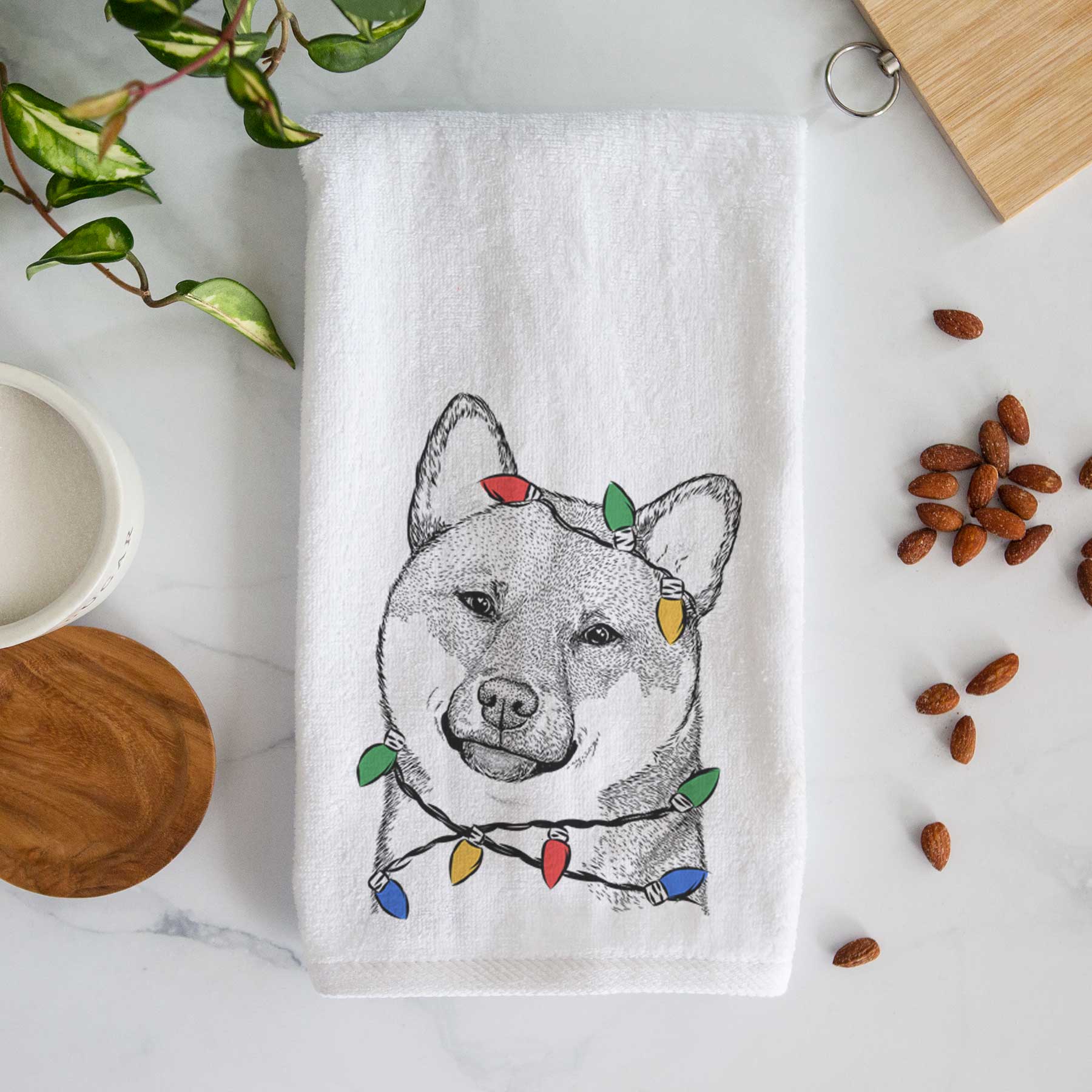 Yakuza the Shiba Inu Decorative Hand Towel