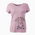 Christmas Lights Ziggie the Italian Greyhound - Women's V-neck Shirt