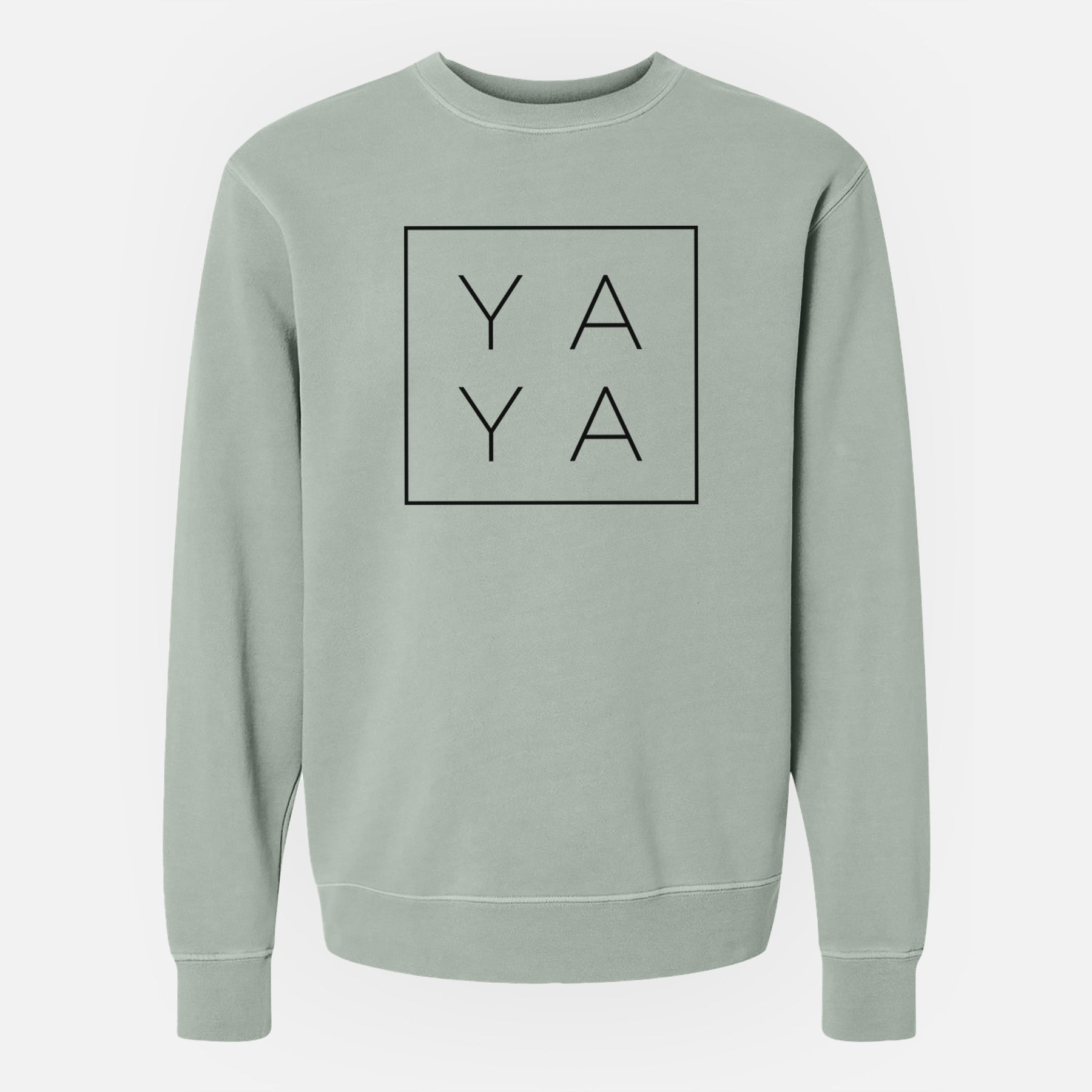 Ya Boxed - Unisex Pigment Dyed Crew Sweatshirt