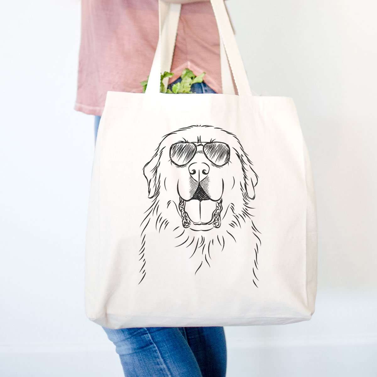 Zeus the Great Pyrenees - Tote