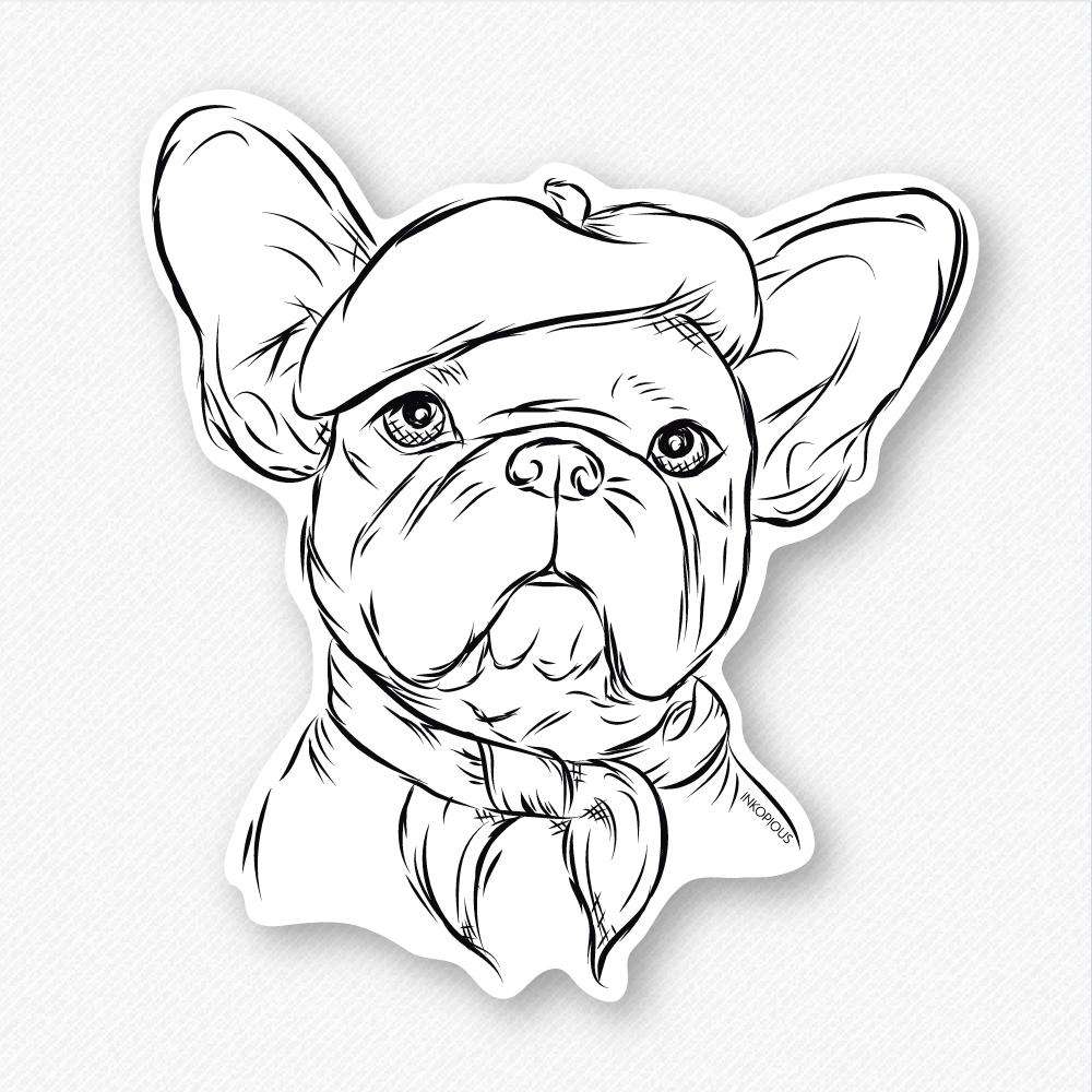 Pierre - French Bulldog - Decal Sticker