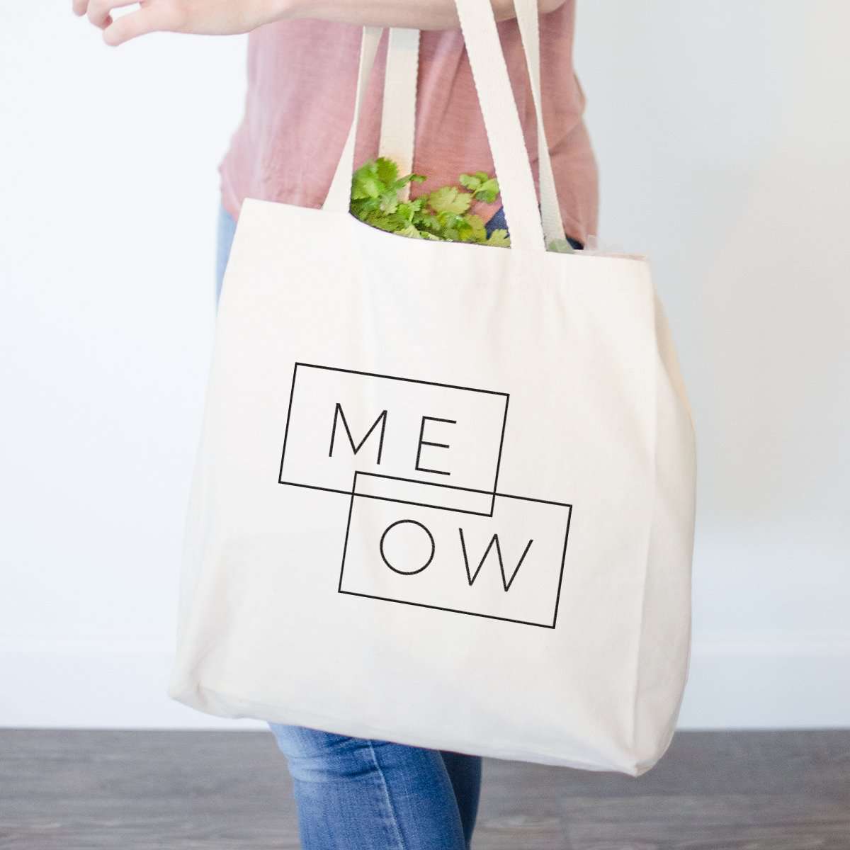 MEOW - Double Rectangle - Tote Bag