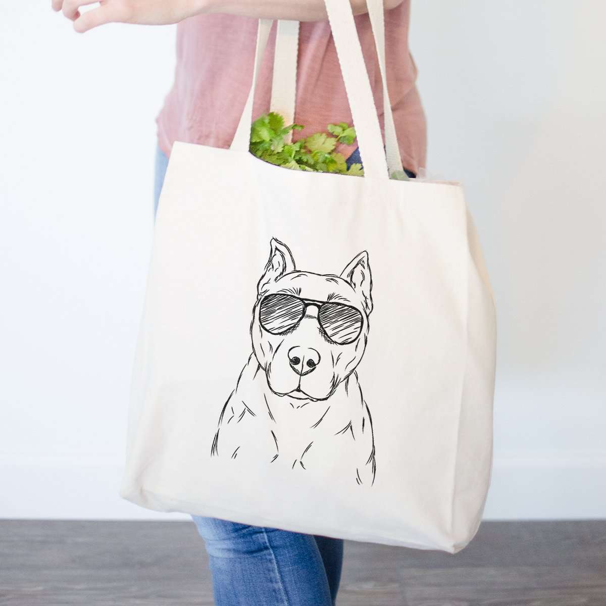 Bane the Staffordshire/Pitbull - Tote Bag