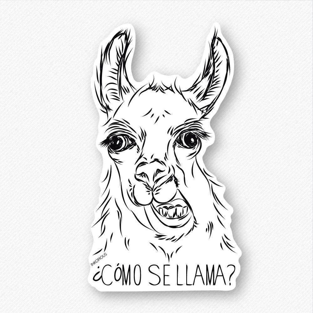 Como Se Llama - Decal Sticker