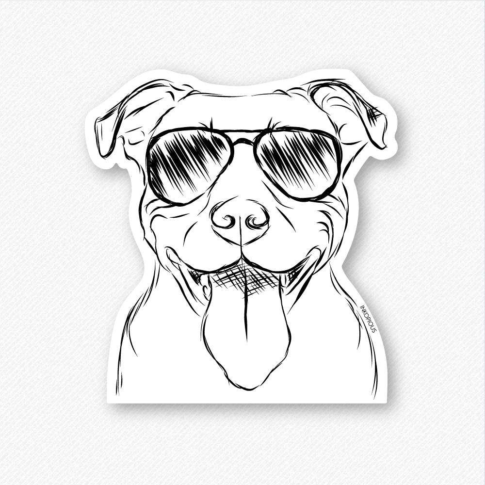 Major - Pitbull - Decal Sticker